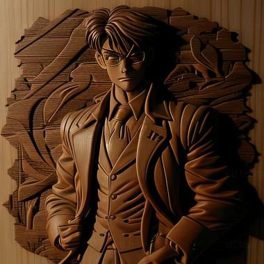 3D model Detective Conan Gosho Aoyama (STL)